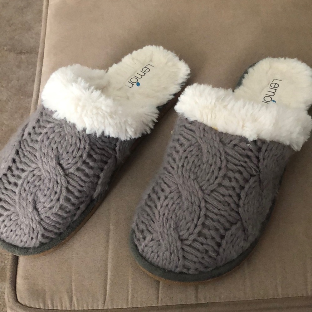 Cozy fleece lined slippers!